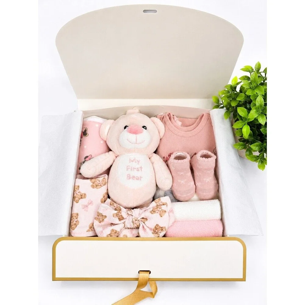 Newborn Baby Girl Gift Set – 15 Piece